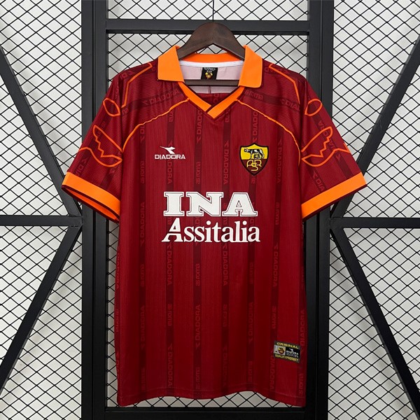 Tailandia Camiseta Roma 1ª Retro 1999-2000